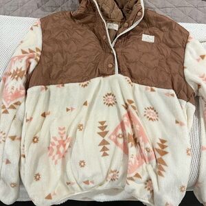 Simply Southern Brown Quilted Jacket